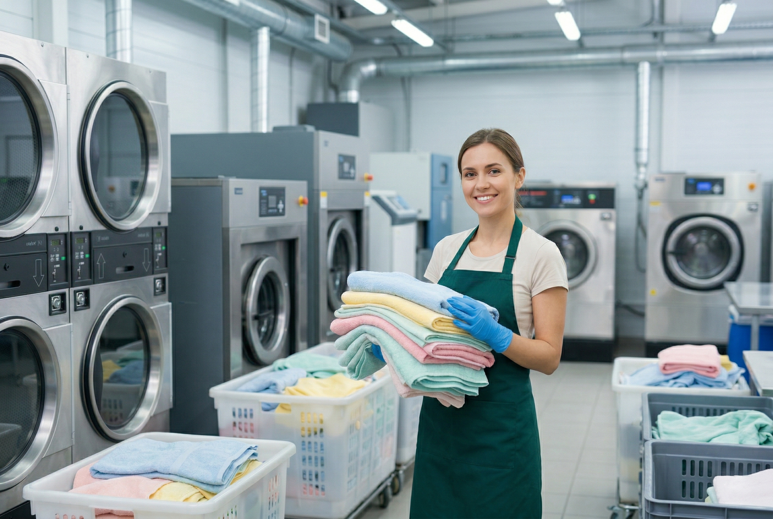 Pristine white hotel linens